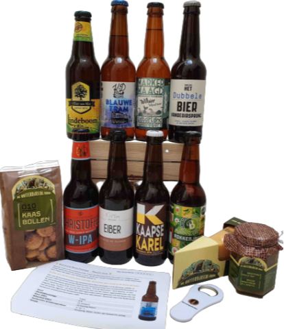 Borrel bierpakket / biervaneigenbodem